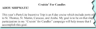 Cruisin' for Candles